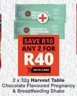 MediRite Harvest Table Chocolate Flavoured Pregnancy & Breastfeeding Shake offer