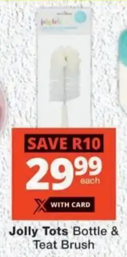 MediRite Jolly Tots Bottle & Teat Brush offer