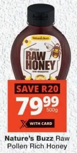 MediRite Nature's Buzz Raw Pollen Rich Honey offer