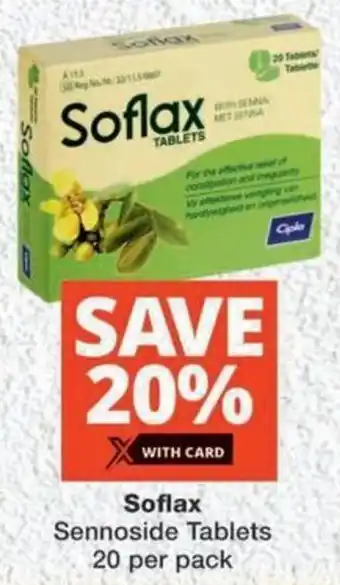 MediRite Soflax Sennoside Tablets offer