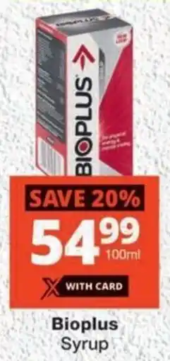 MediRite Bioplus Syrup offer