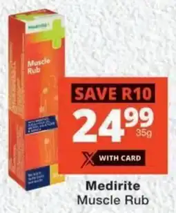 MediRite Medirite Muscle Rub offer