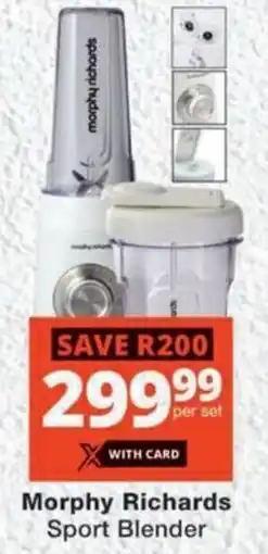 MediRite Morphy Richards Sport Blender offer