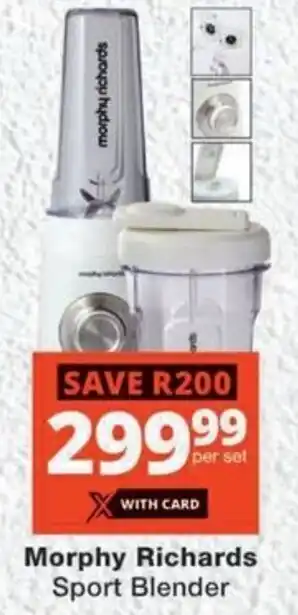 Morphy Richards Sport Blender