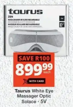 MediRite Taurus White Eye Massager Optic Solace offer