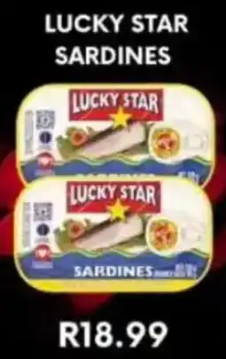 Saverite Lucky star sardines offer