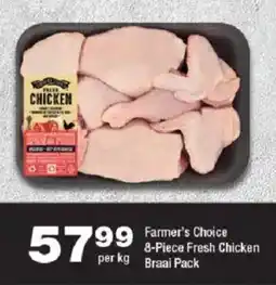 OK urban Farmer's Choice Fresh Chicken Braai Pack offer