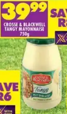 Shoprite Crosse & blackwell tangy mayonnaise offer