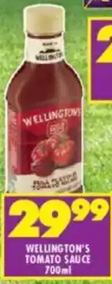 Shoprite Wellington's tomato sauce offer