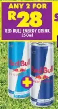 Shoprite Red bull energy drink offer