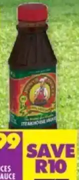 Shoprite Jimmy's sauces steakhouse sauce offer