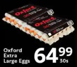 Oxford Freshmarket Oxford Extra Large Eggs offer