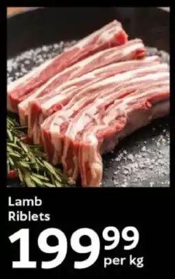 Oxford Freshmarket Lamb Riblets offer