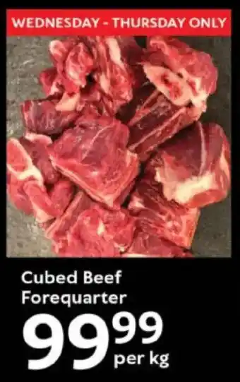 Oxford Freshmarket Cubed Beef Forequarter offer