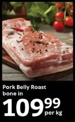 Oxford Freshmarket Pork Belly Roast bone in offer