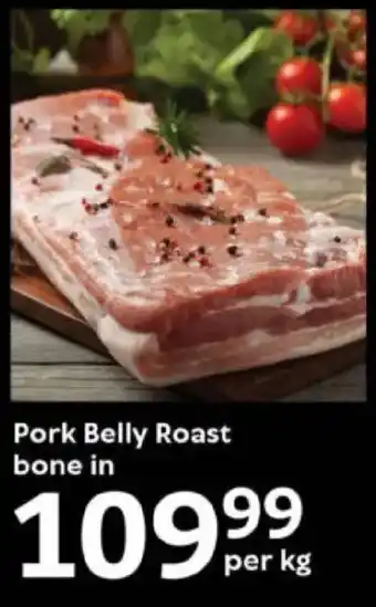 Oxford Freshmarket Pork Belly Roast bone in offer