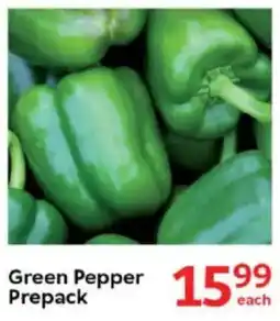 Oxford Freshmarket Green Pepper Prepack offer