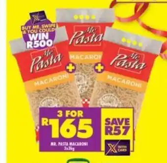 Shoprite Mr. Pasta Macaroni 3x3kg offer