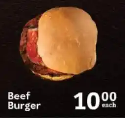 Oxford Freshmarket Beef Burger offer