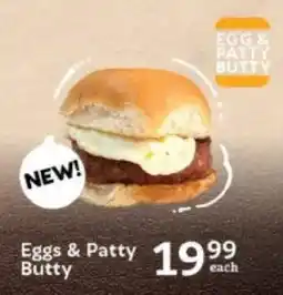 Oxford Freshmarket Eggs & Patty Butty offer