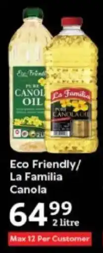Oxford Freshmarket Eco Friendly/ La Familia Canola offer