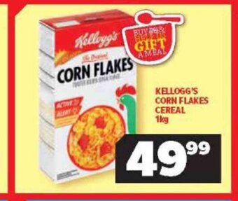 Usave Kellogg's Corn Flakes Cereal 1kg offer