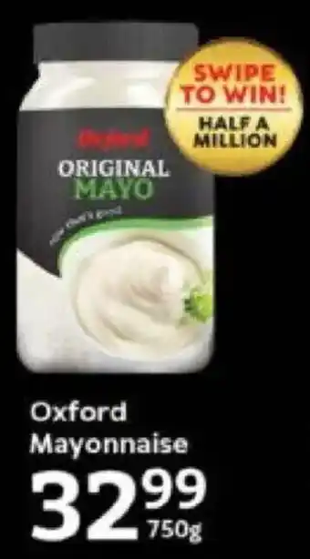 Oxford Freshmarket Oxford Mayonnaise offer