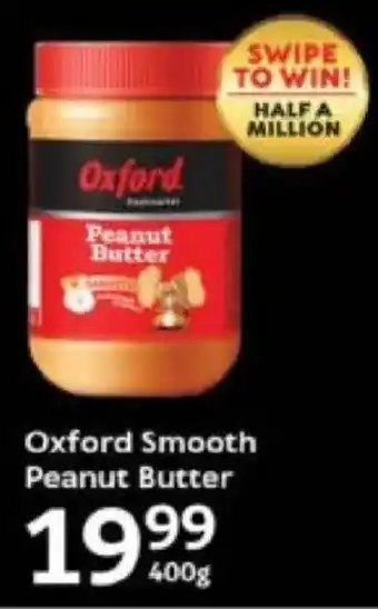 Oxford Freshmarket Oxford Smooth Peanut Butter offer