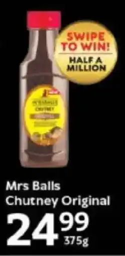 Oxford Freshmarket Mrs Balls Chutney Original offer