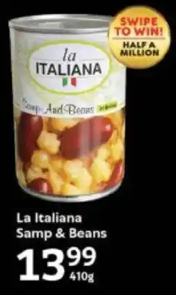 Oxford Freshmarket La Italiana Samp & Beans offer