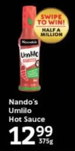 Oxford Freshmarket Nando's Umlilo Hot Sauce offer