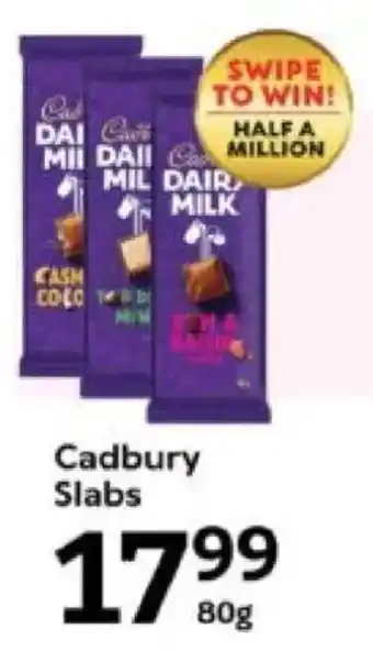 Oxford Freshmarket Cadbury Slabs offer