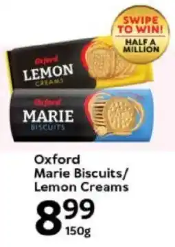 Oxford Freshmarket Oxford Marie Biscuits/ Lemon Creams offer