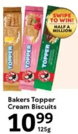 Oxford Freshmarket Bakers Topper Cream Biscuits offer