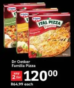 Oxford Freshmarket Dr Oetker Familia Pizza offer