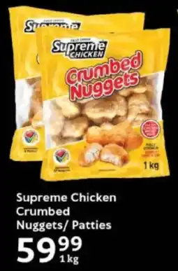 Oxford Freshmarket Supreme Chicken Crumbed Nuggets/ Patties offer