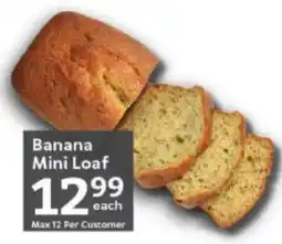 Oxford Freshmarket Banana Mini Loaf offer