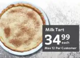 Oxford Freshmarket Milk Tart offer