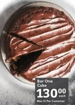 Oxford Freshmarket Bar One Cake offer