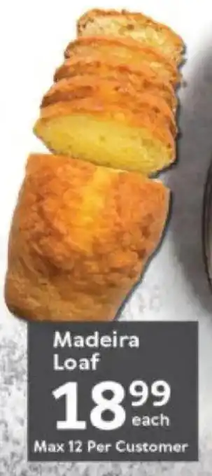 Oxford Freshmarket Madeira Loaf offer