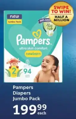 Oxford Freshmarket Pampers Diapers Jumbo Pack offer