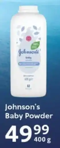 Oxford Freshmarket Johnson's Baby Powder offer