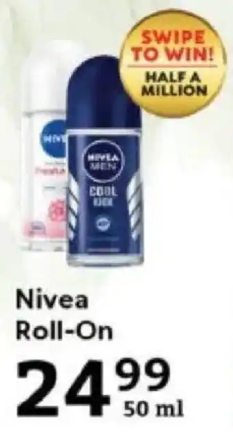 Oxford Freshmarket Nivea Roll-On offer