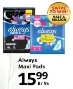 Oxford Freshmarket Always Maxi Pads offer