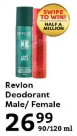 Oxford Freshmarket Revlon Deodorant Male/ Female offer