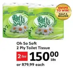 Oxford Freshmarket Oh So Soft 2 Ply Toilet Tissue offer