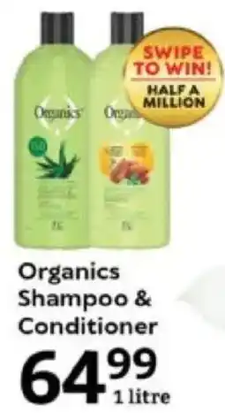 Oxford Freshmarket Organics Shampoo & Conditioner offer