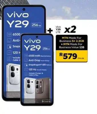 MTN vivo Y29 LTE x2 offer