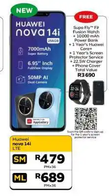 MTN Huawei nova 14i LTE offer