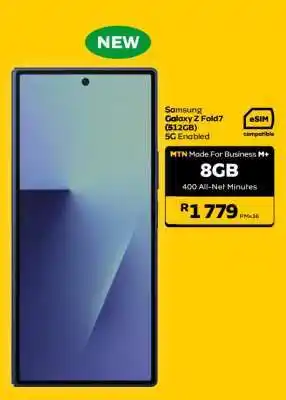 MTN Samsung Galaxy Z Fold7 (512GB) offer